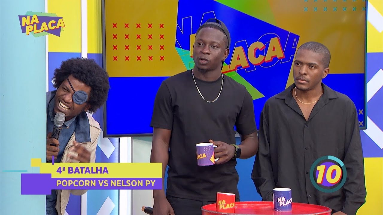 Pop Corn vs Nelson P Desafio de rimas: quem vai errar primeiro?
