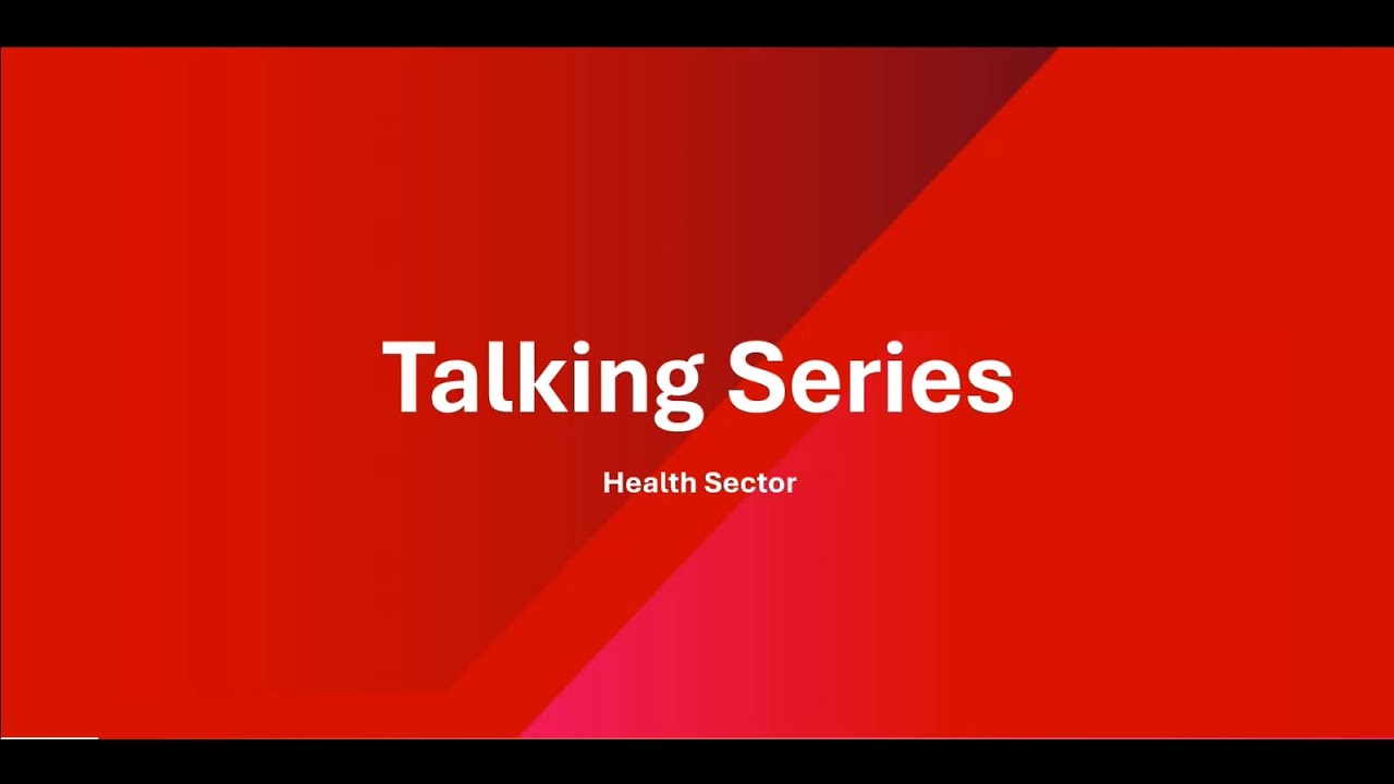 Talking Series - Can AI Solve the Health Sector's pressing challenges?
