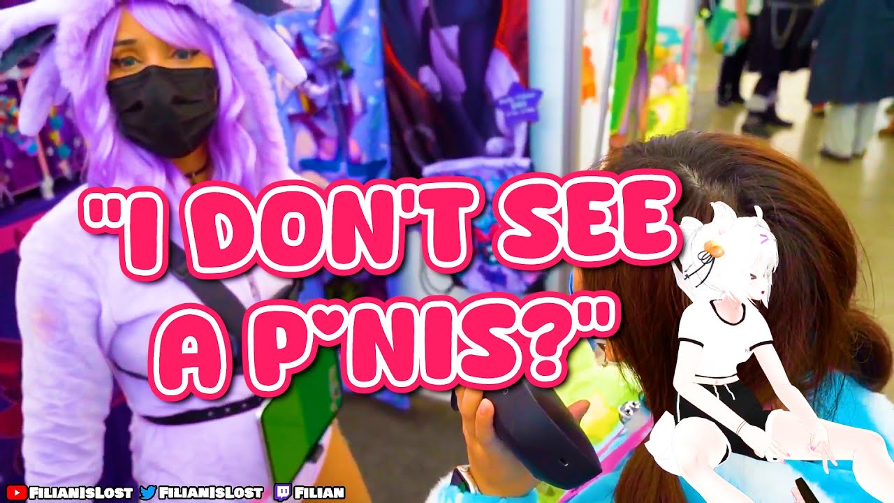 Bao and Tricky Choose the Best Furry Body Pillow for Filian at TwitchCon!