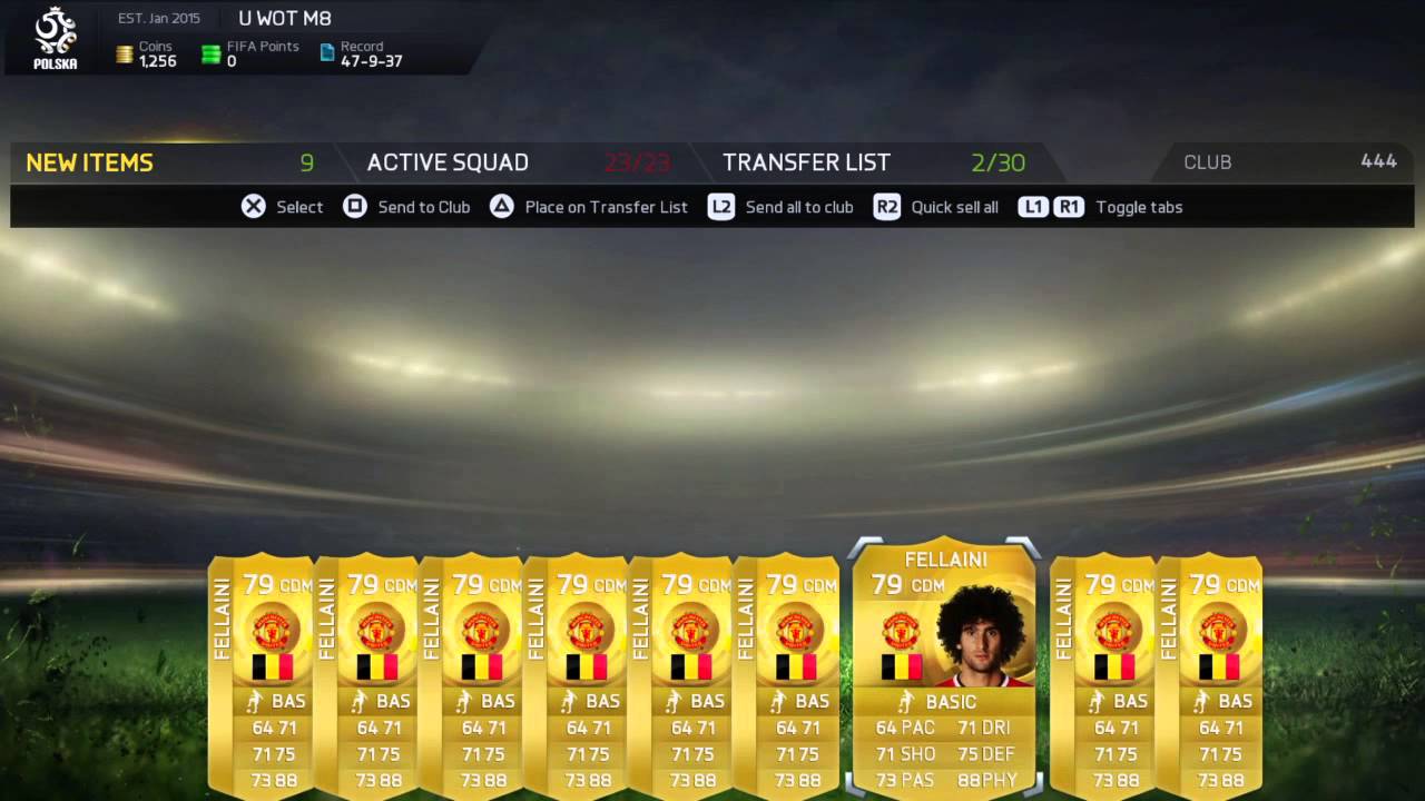 Fifa 15 ultimate team pack glitch