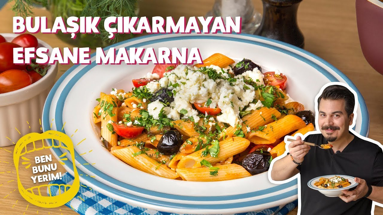 Bulaşık Çıkarmayan Efsane Makarna Tarifi | #BenBunuYerim 3