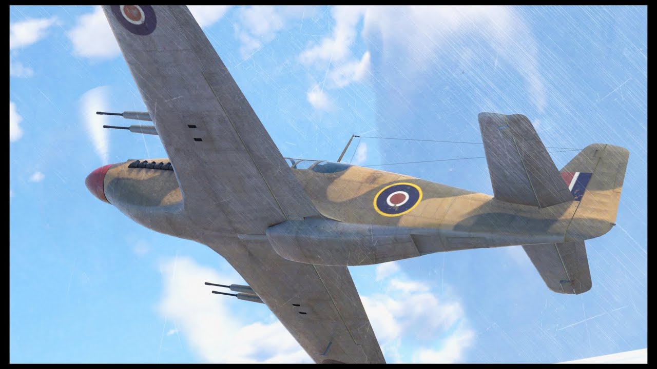 When You Have The High Ground: Mustang Mk1A (War Thunder)