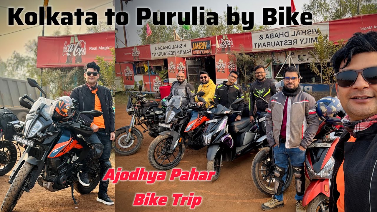 Kolkata to Purulia Ajodhya Pahar by Bike