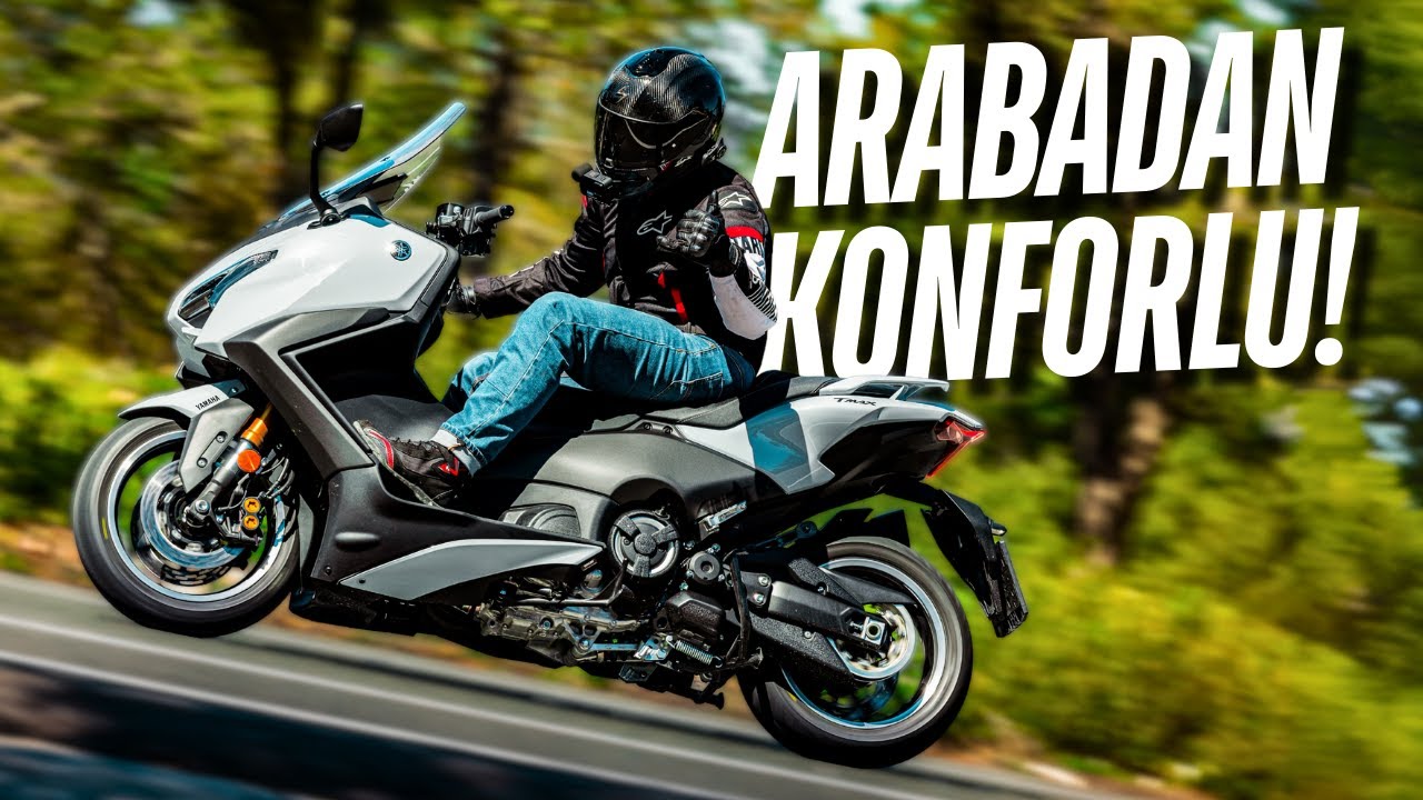 190 KM/S Hıza Çıkabilen SCOOTER! | 2025 YAMAHA T-MAX Tech MAX | Japonların SANAT ESERİ