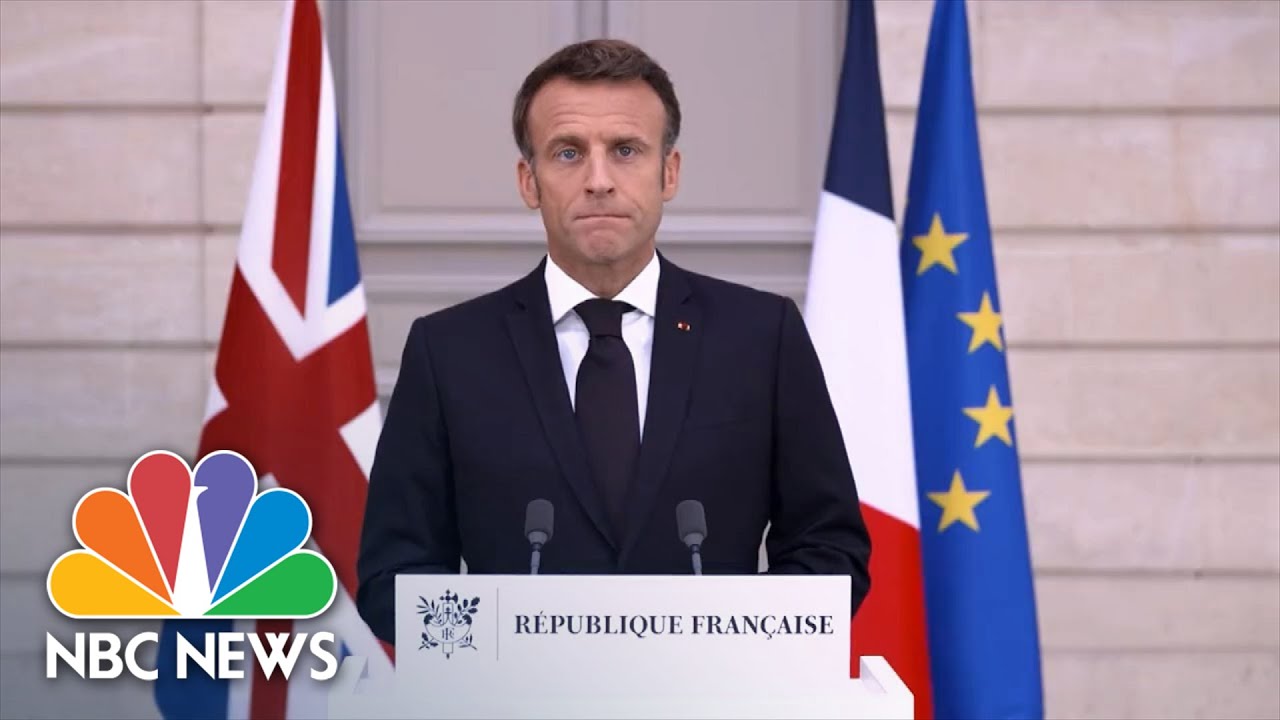 Moving Tribute To Queen Elizabeth II From French President Macron