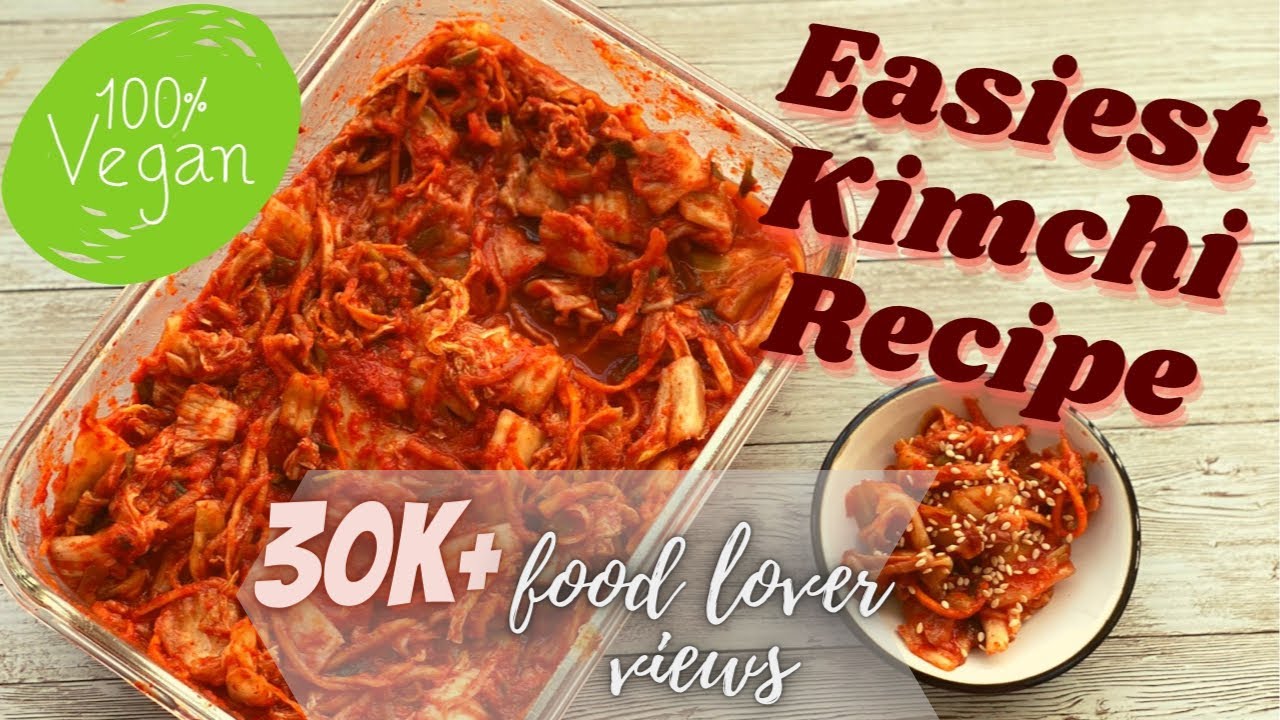 Traditional Kimchi Recipe// How to make easy Kimchi Vegetarian // Easy Kimchi recipe in Hindi
