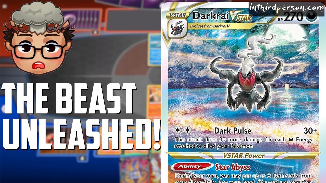 Darkrai VSTAR is BETTER THAN EVER! - (Pokemon TCG Deck List + Matches)