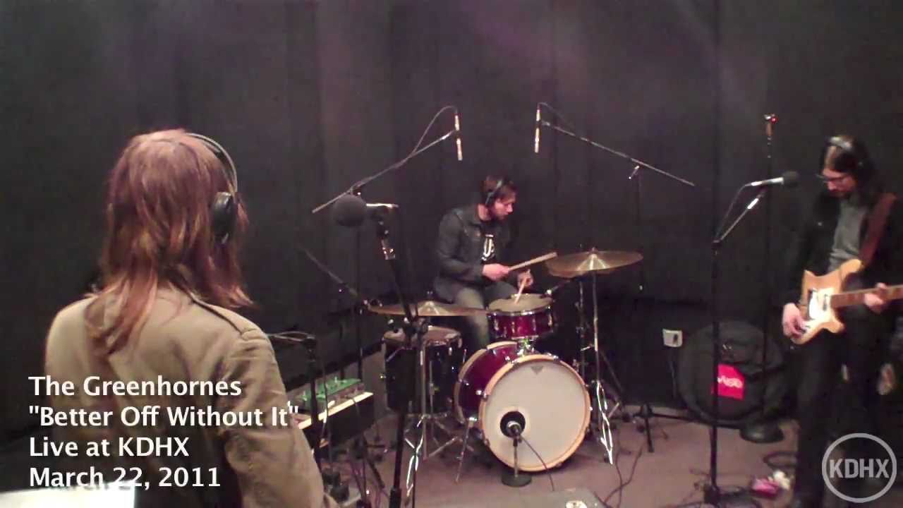The Greenhornes "Better Off Without It" Live at KDHX 3-22-2011