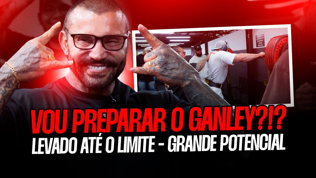 GANLEY SUPEROU OS LIMITES NO PRIMEIRO TREINO !!!