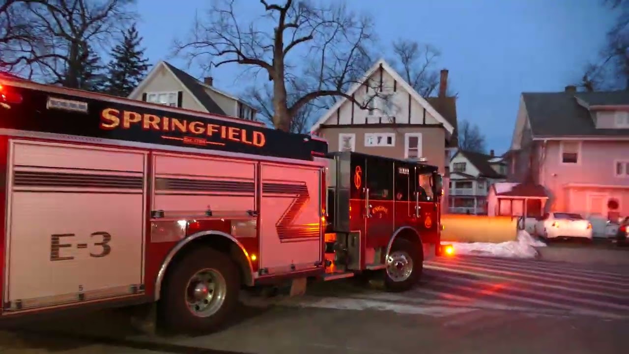 Springfield Station 3 goes on a run