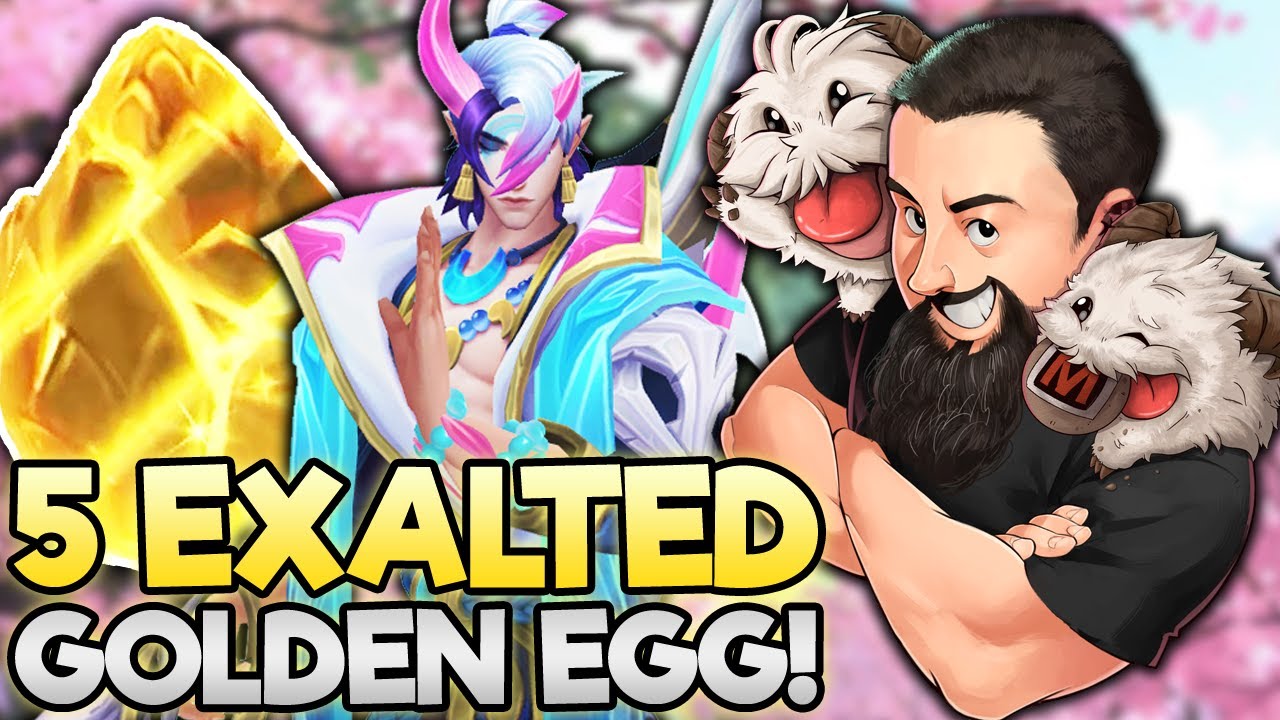 5 Exalted - Golden Egg and Artifacts Galore!! | TFT Inkborn Fables | Teamfight Tactics