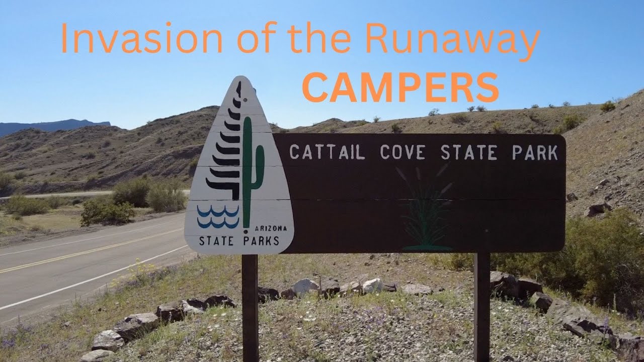Invasion of the Runaway Campers, Lake Havasu, Arizona!!!
