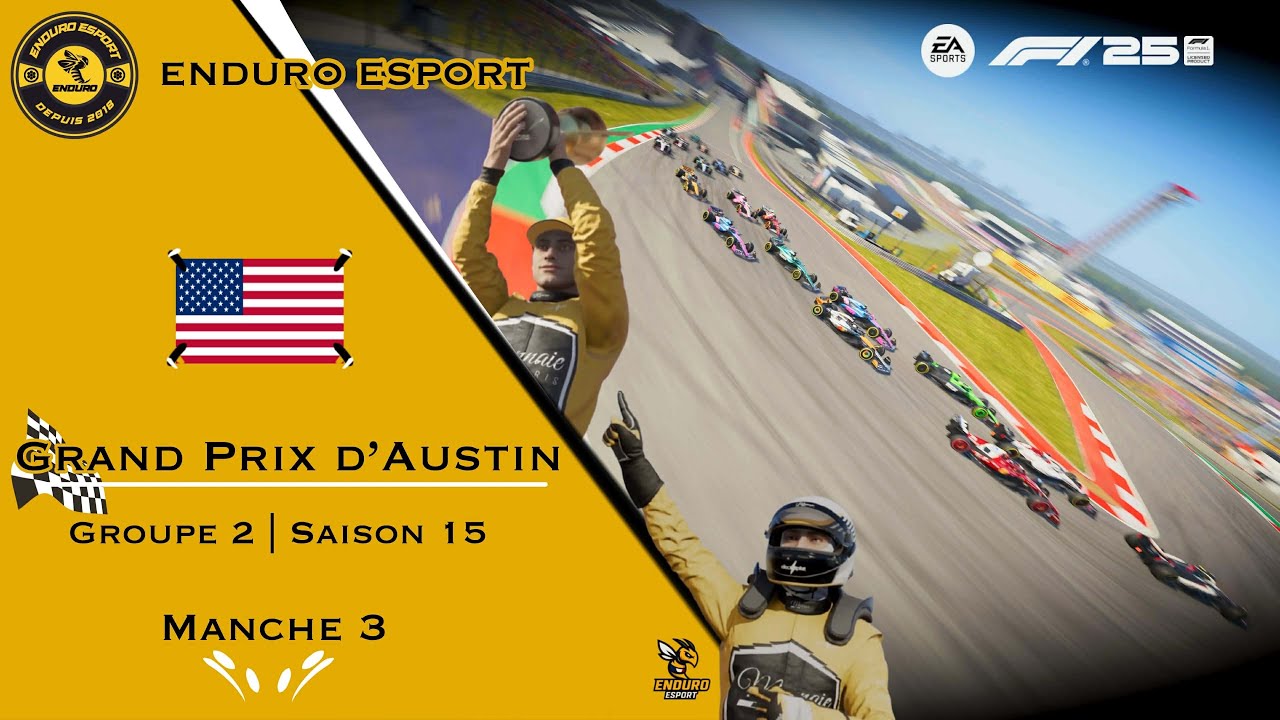 Groupe 2 / Saison 15 / 3e Course / GP du Texas 🇺🇲