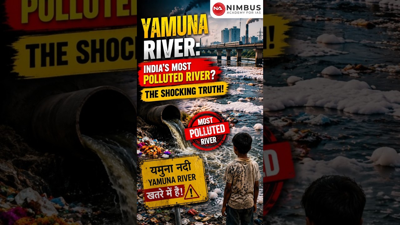 Yamuna River: India&rsquo;s Most Polluted River? 😱 The Shocking Truth!