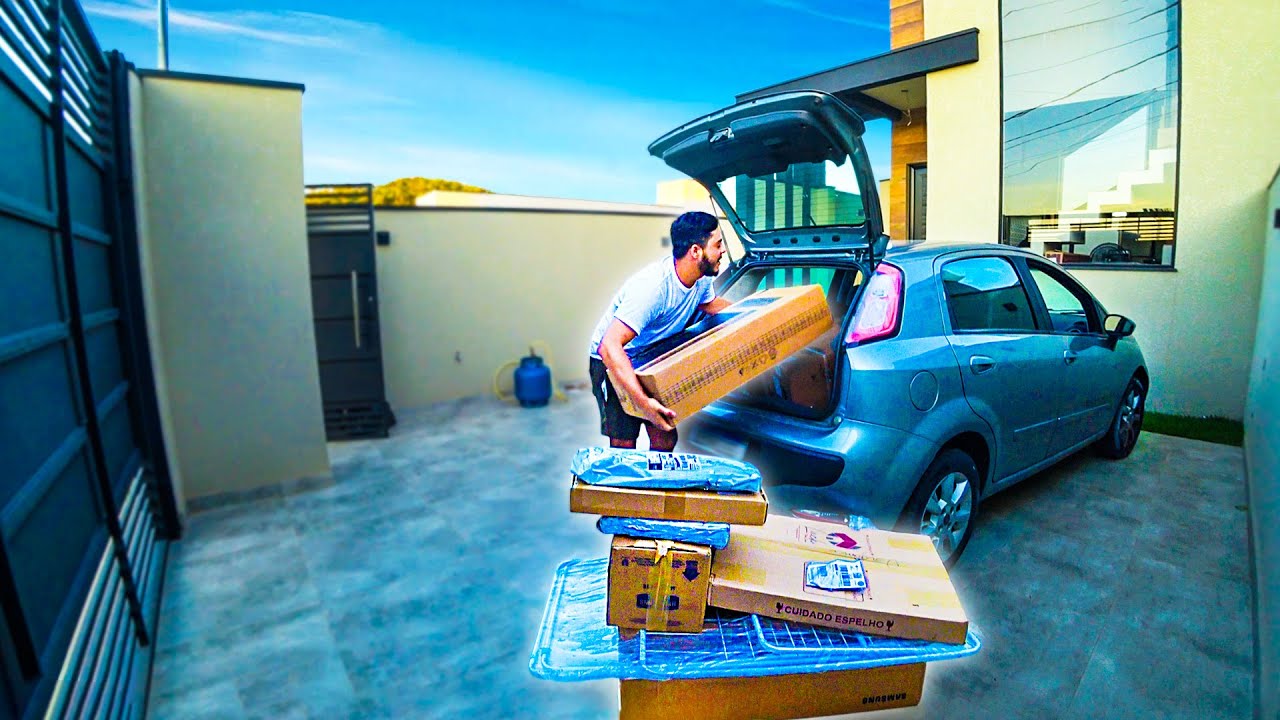FINALMENTE CHEGARAM AS COMPRAS DA CASA NOVA!!😍