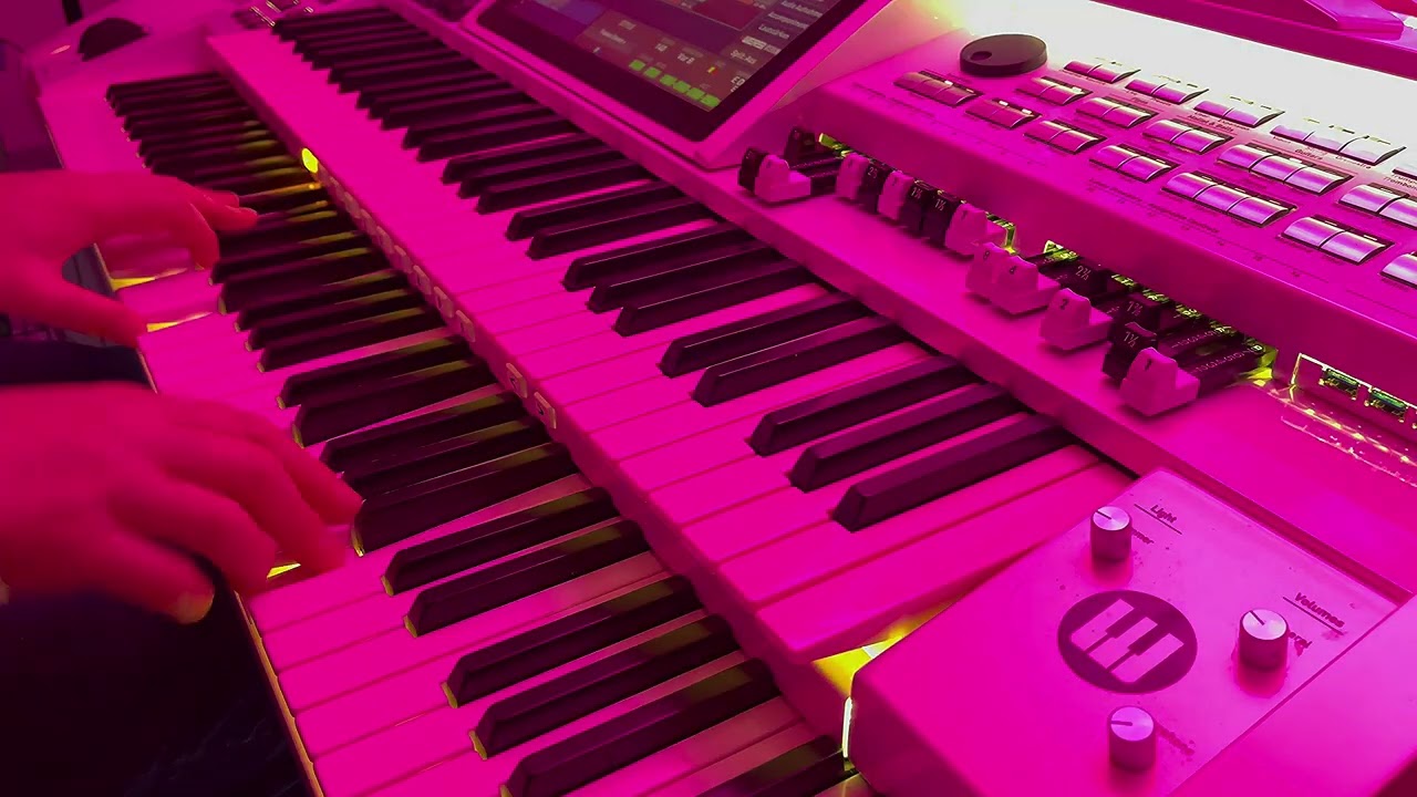 Edgar Weissenfels plays Wersi-Sonic.( 