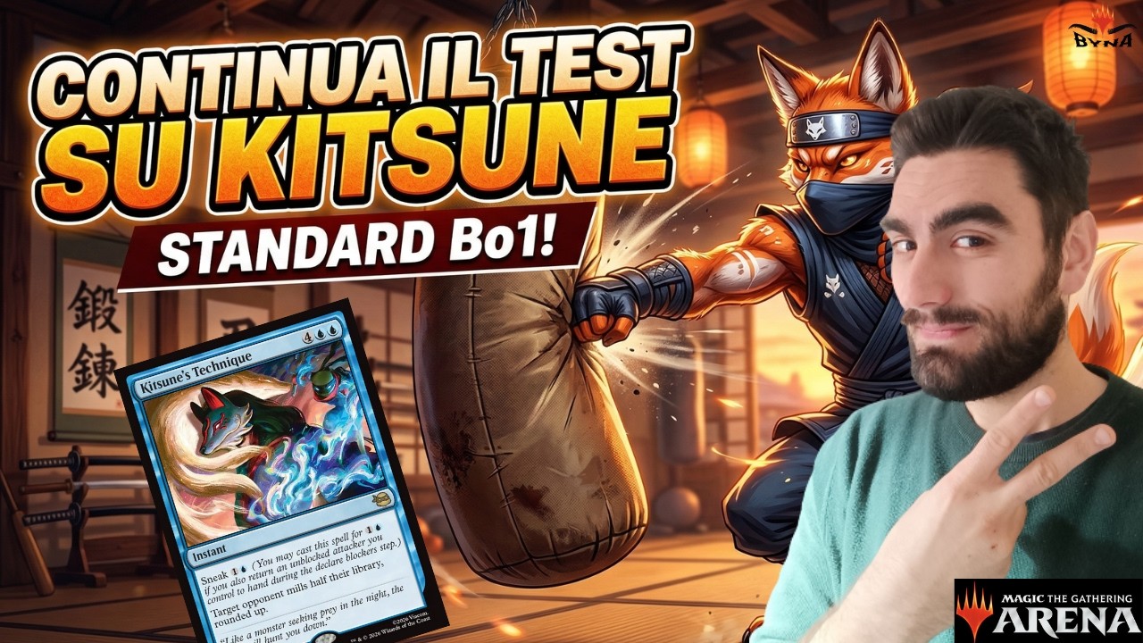 CONTINUA IL TEST SU KITSUNE Standard Bo1 #mtgarena #magic #mtgita #magicthegathering