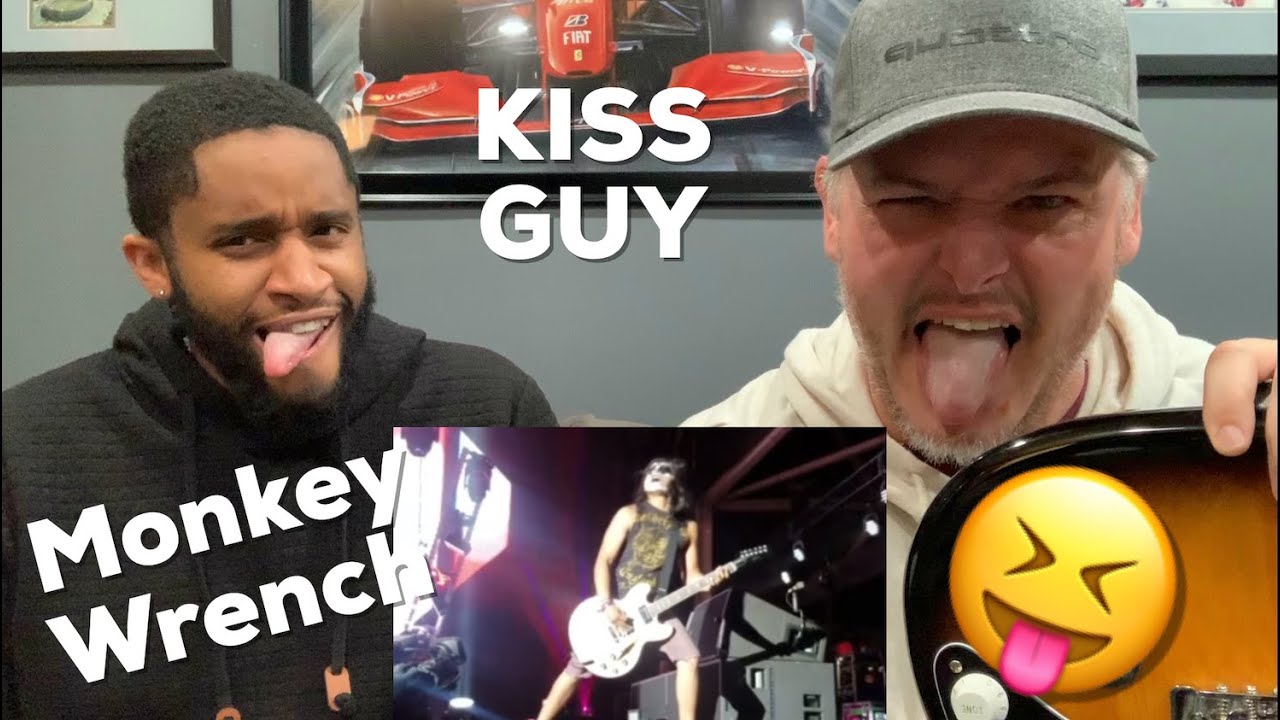 Kiss Guy / Foo Fighters - Monkey Wrench (Live) | [Reaction!!] | DJ laughs so much!