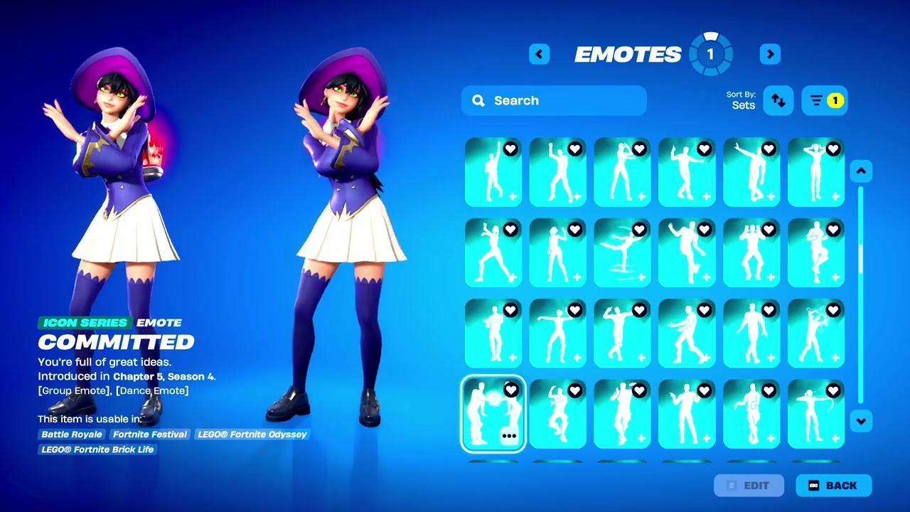 Fortnite Icon Series Emotes & Dances (All Chapters)