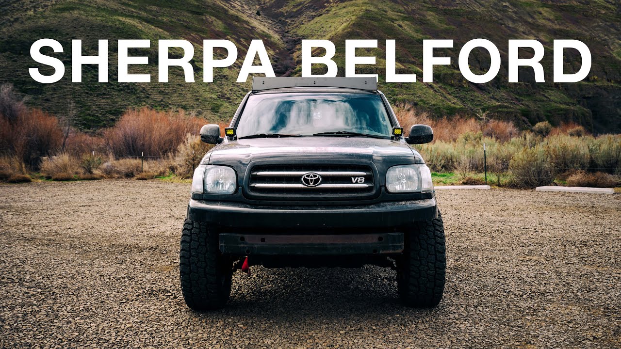 Как установить багажник на крышу SHERPA на Sequoia первого поколения