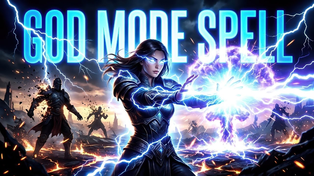 Skyrim Mod &ndash; GOD MODE SPELL ⚡ Lightning God Cheat That Deletes Everything