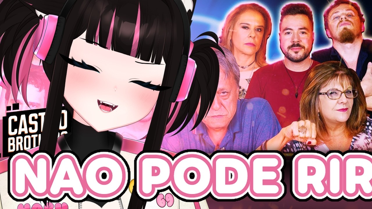 O Tente Não Rir MAIS DIFÍCIL! Dubladores do Chaves me FIZERAM RIR | Haru Reage