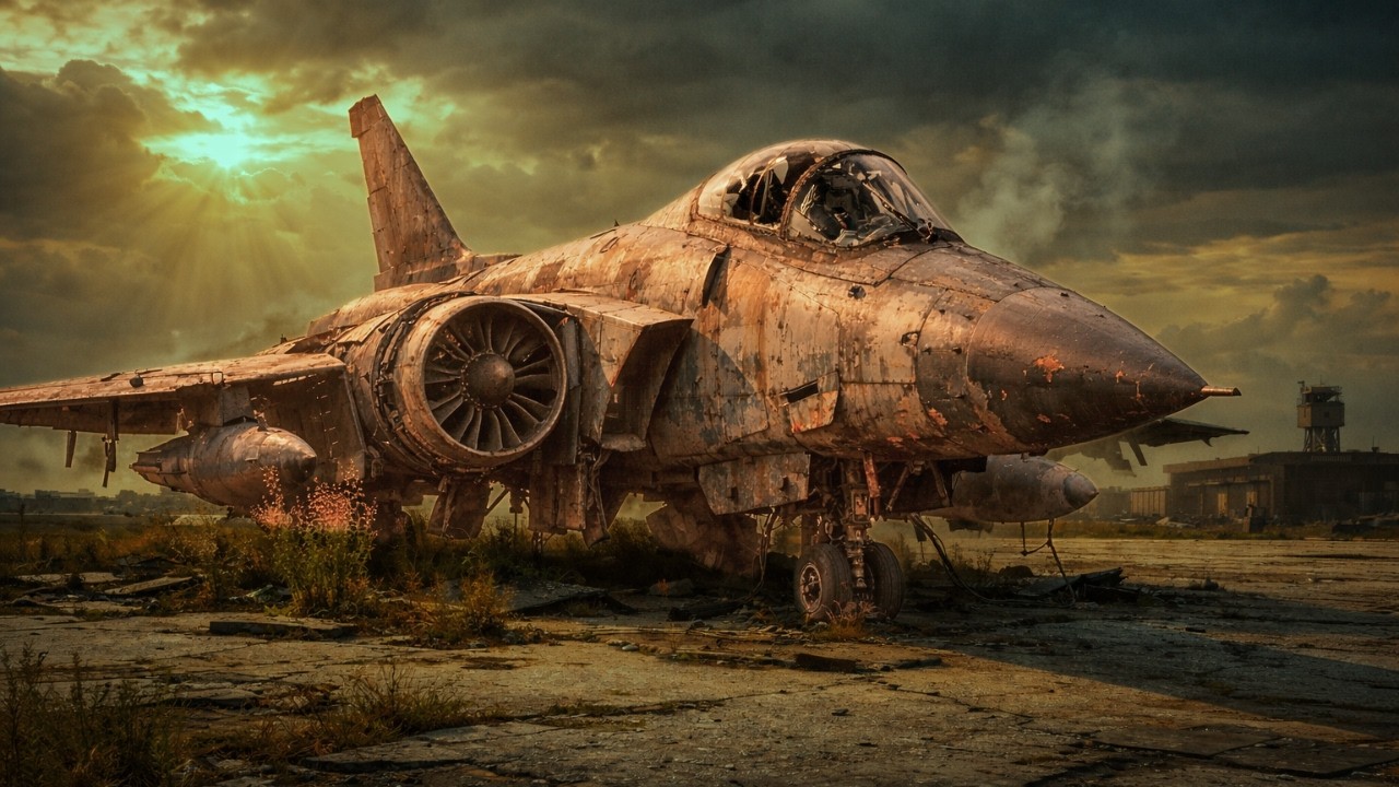 For 51 years legendary jet Falcon X-9 Restored and Flying Again