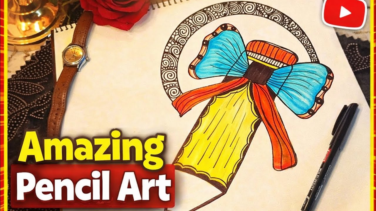 Incredible Pencil Art That Will Blow Your Mind#art #painting #artist #long #viral #video 