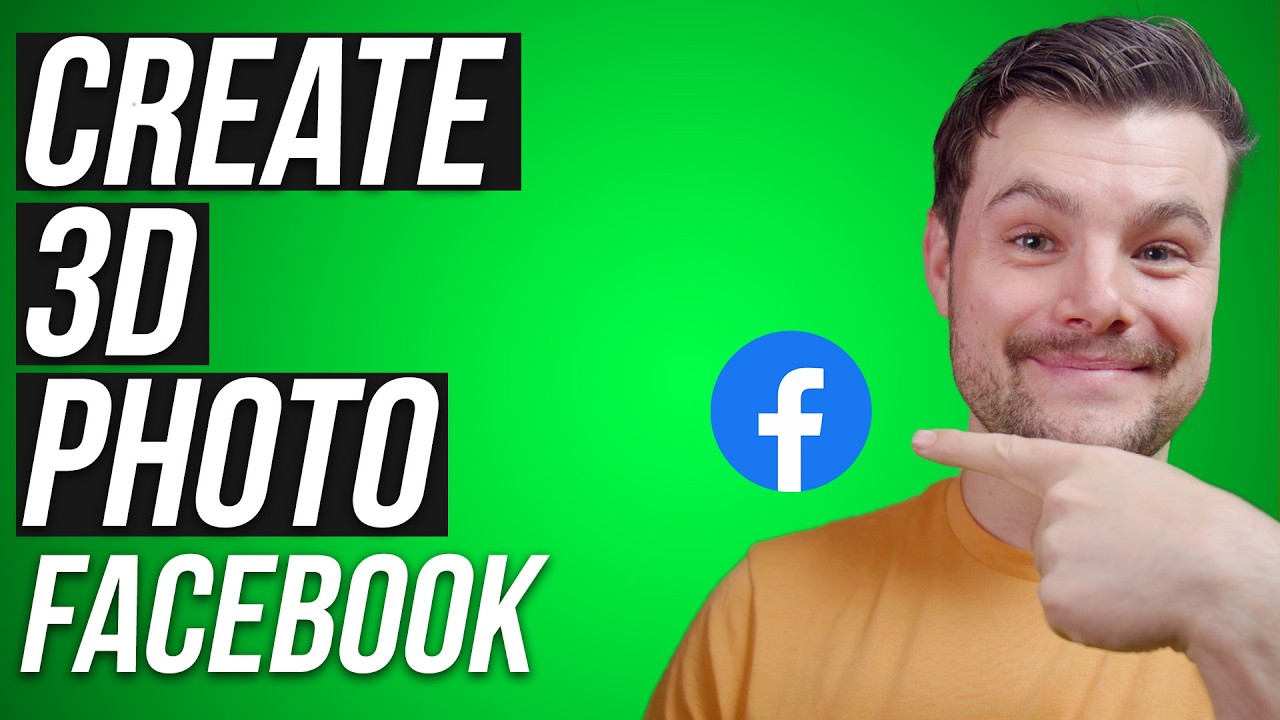 How to Make a 3D Photo Post in the Facebook App 2024