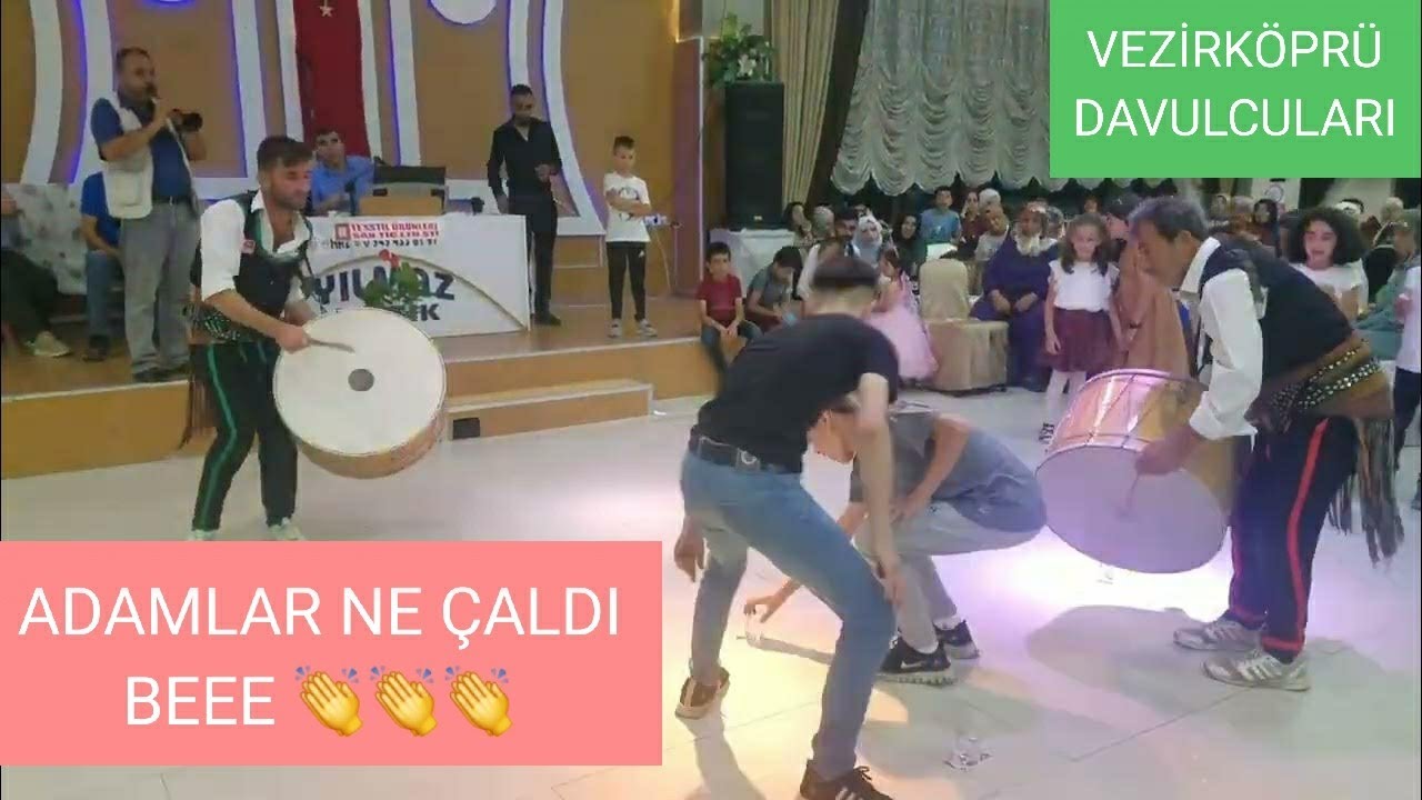 ADAMLAR NE ÇALDI BEEE 😎😎 Vezirköprü de Davul Böyle Çalınır 👍👍 Vezirköprü Davulcuları / DAVUL ŞOV