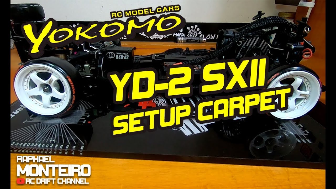SETUP YD-2 SX2 NO MUNDIAL DE RC DRIFT 2019 - CARPETE  #8 | RC DRIFT