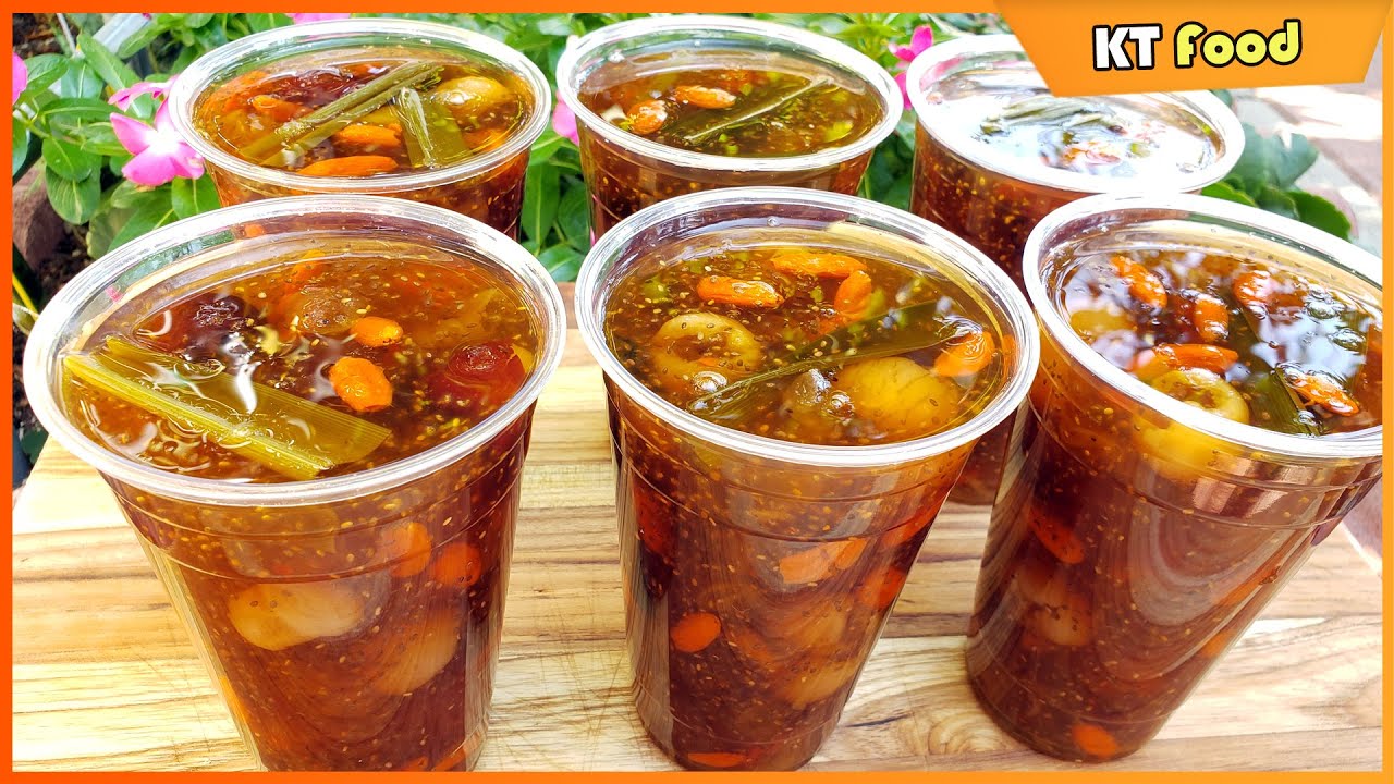 Cách Nấu Chè Dưỡng Nhan Bổ Dưỡng Thanh Mát - Đẹp Da Chống Lão Hoá Đơn Giản Tại Nhà - KT Food