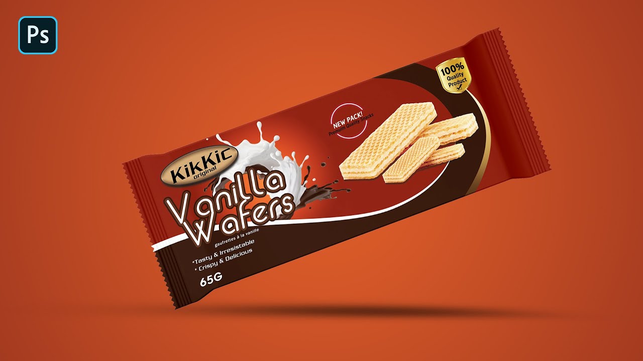 Product Packaging & Label Design | Photoshop Tutorial