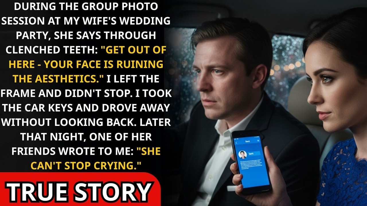 During Group Photos, My Wife Hissed “Get Out” — I Took the Keys and Left for Good