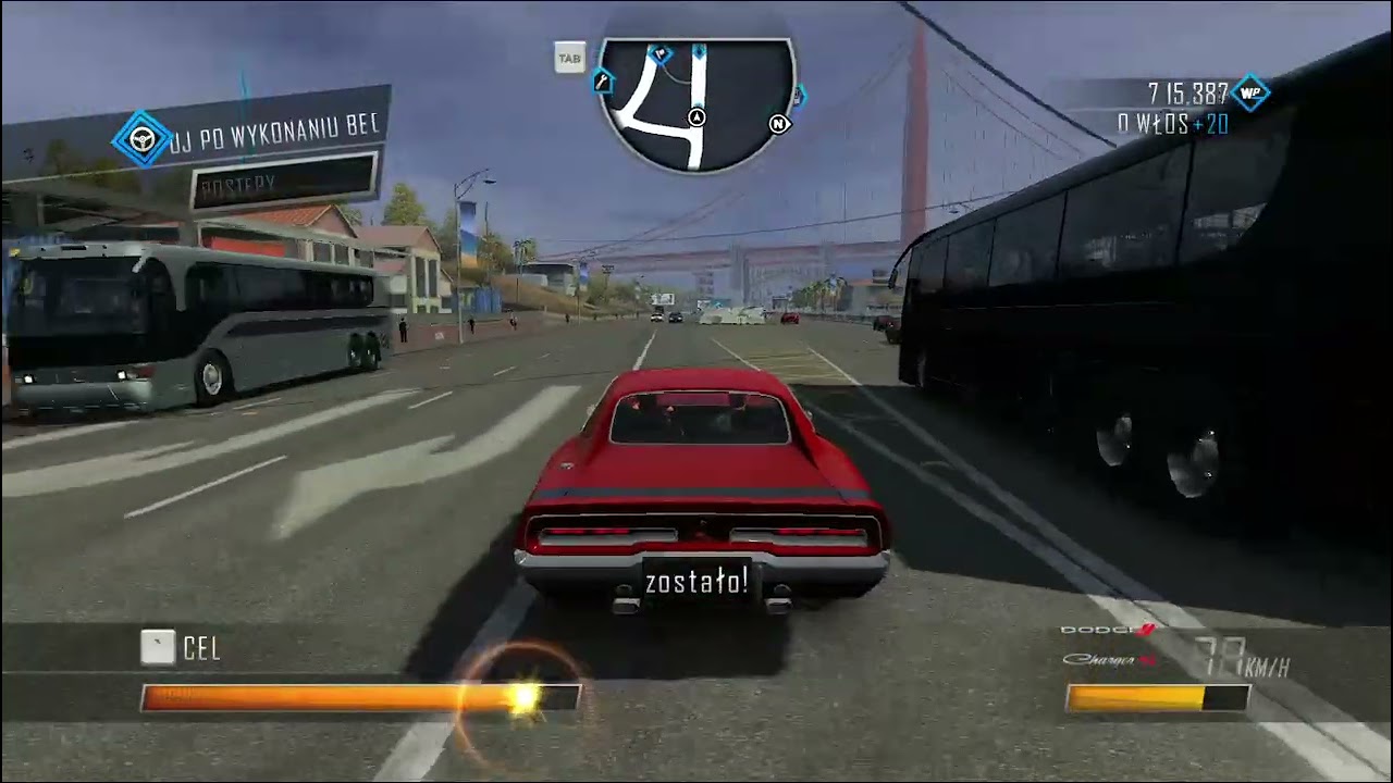 Driver San Francisco Próba 75 Wyląduj Po Wykonaniu Beczki