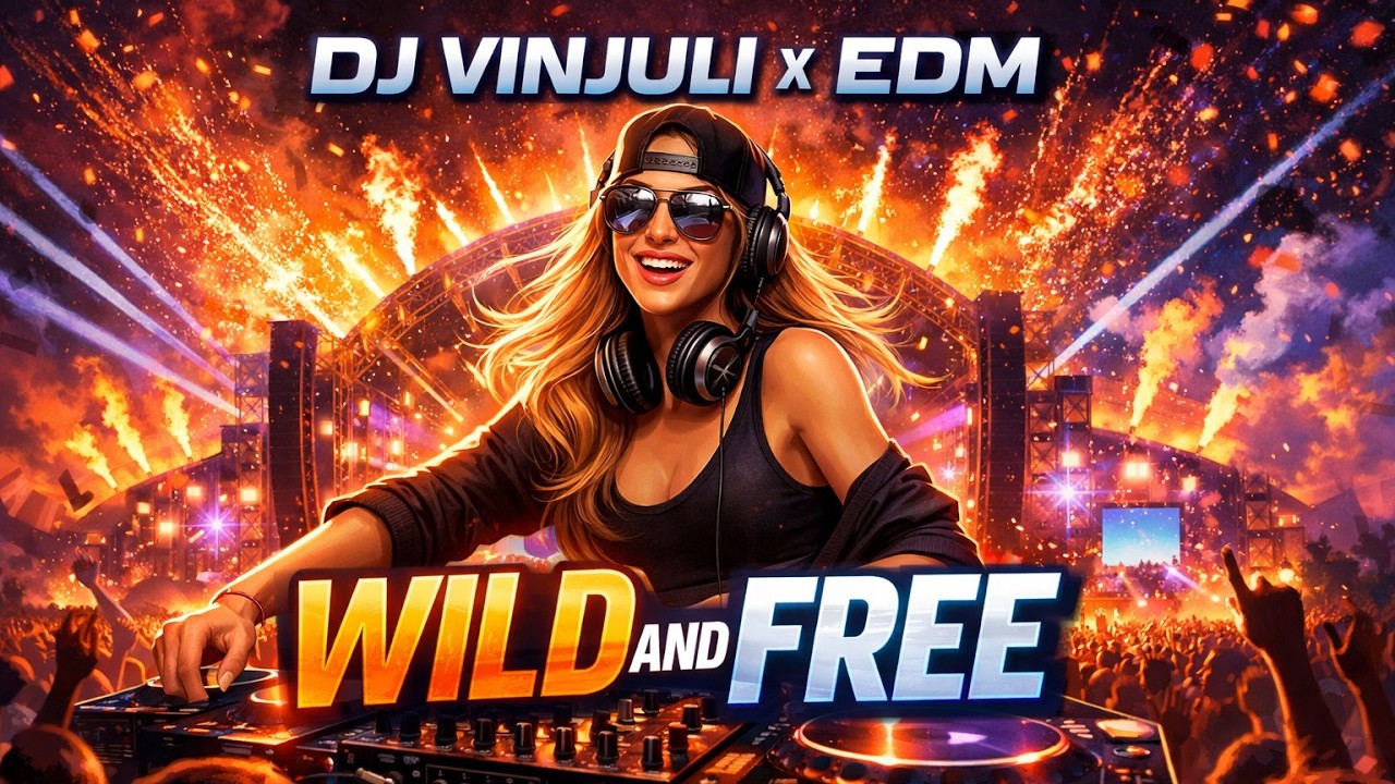 DJ VINJULI X EDM Wild and Free – Festival Anthems, Euphoric Drops, and the Spirit of Endless Freedom