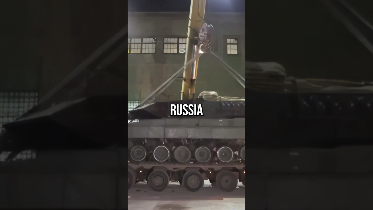 Russia Taking Closer Look At Captured Leopard 2 Tank