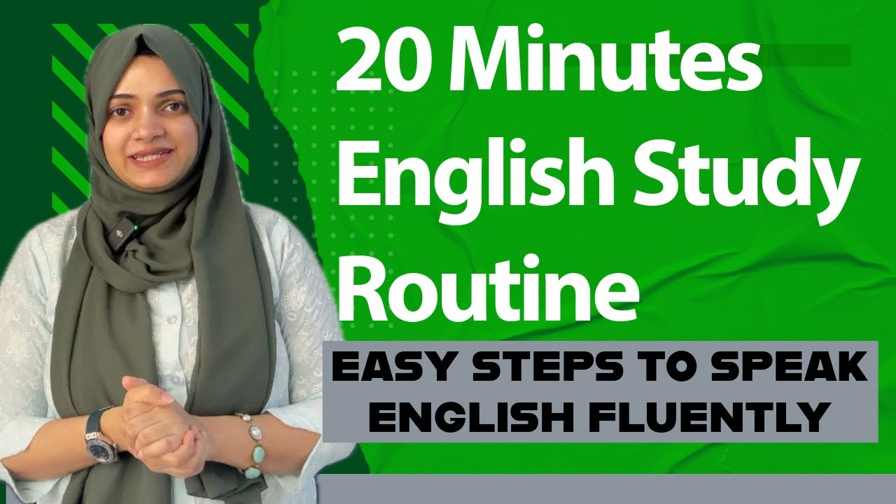 Best Daily Routine To Speak English Fluently | For All English Learners | English With Me