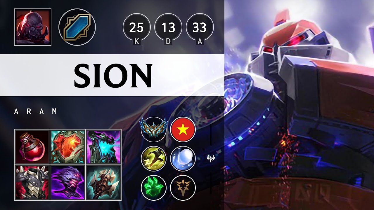 Sion ARAM - VN Challenger Patch 25.17