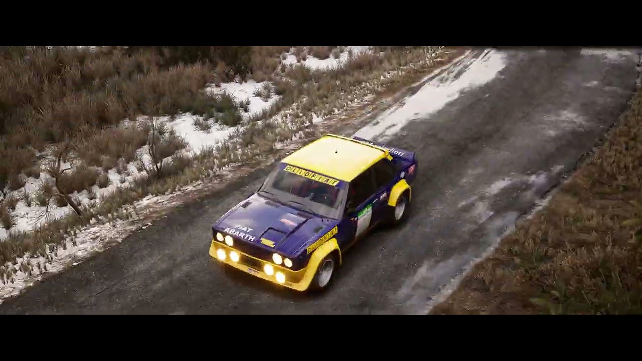 Assetto Corsa Rally Fiat 131 Sisteron wet TV cam