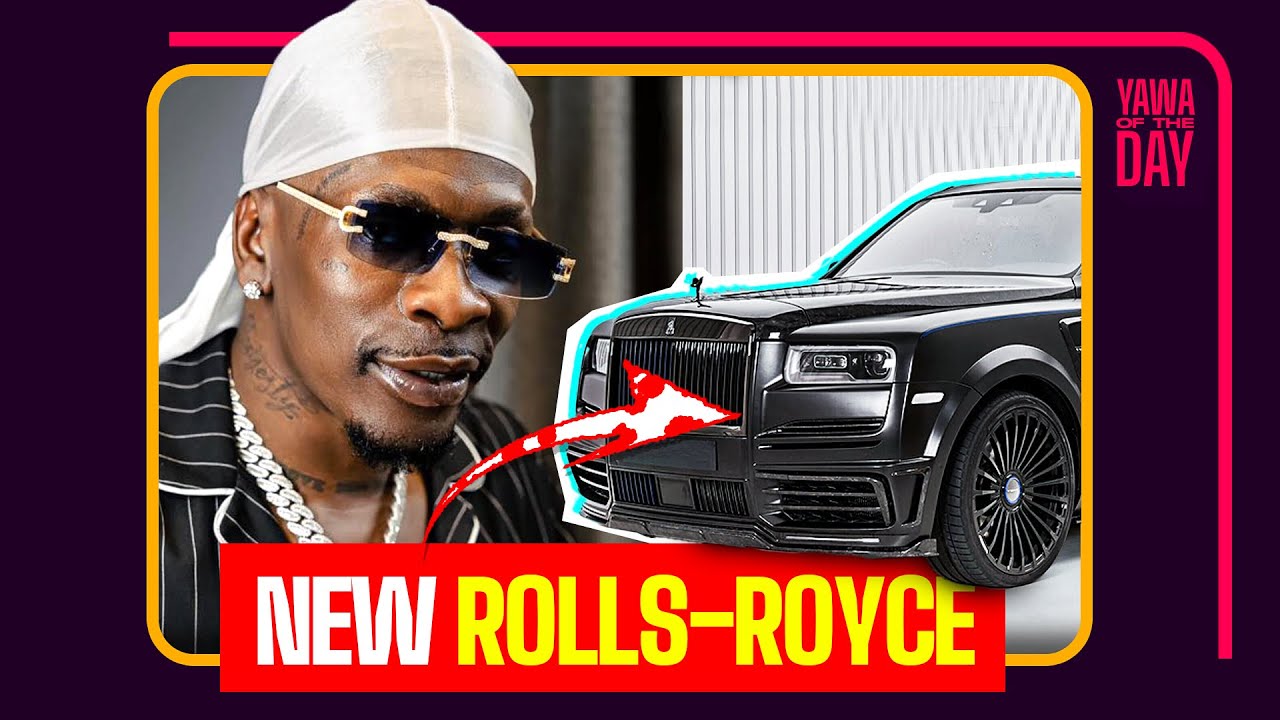 Shatta Wale's Rolls Royce Cullinan Lands In Accra🙃🙃🙃🙃🙃