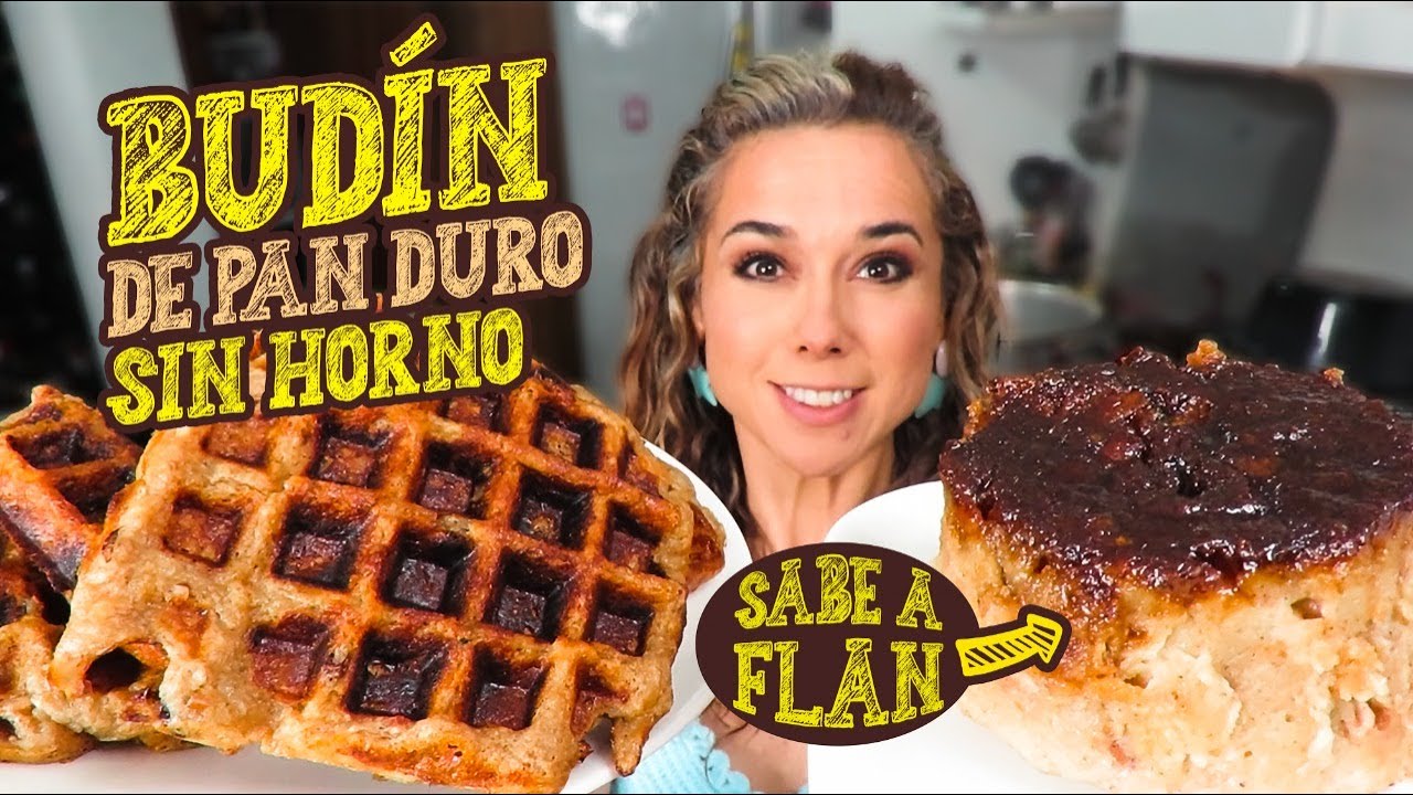 Budin de pan duro/SIN HORNO/Calidad de FLAN/Marisolpink