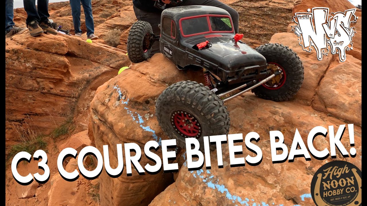 Rock Pirate Custom Class 3 Rig Takes On Sand Hollow! [North VS South Utah RC Crawling Championship!]