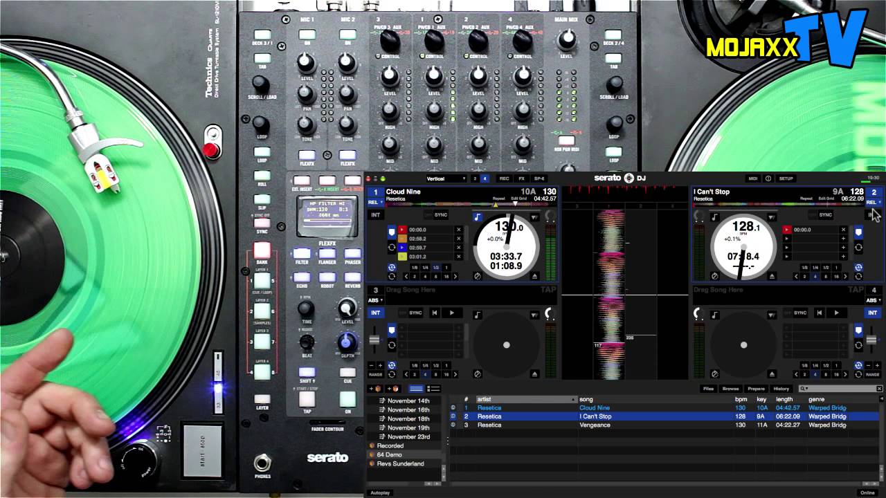 Rane 64 mixer for Serato DJ walkthrough and demo