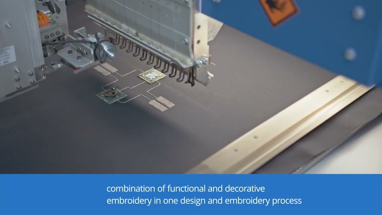 ZSK: PCB  Dispositivo de colocación para textiles