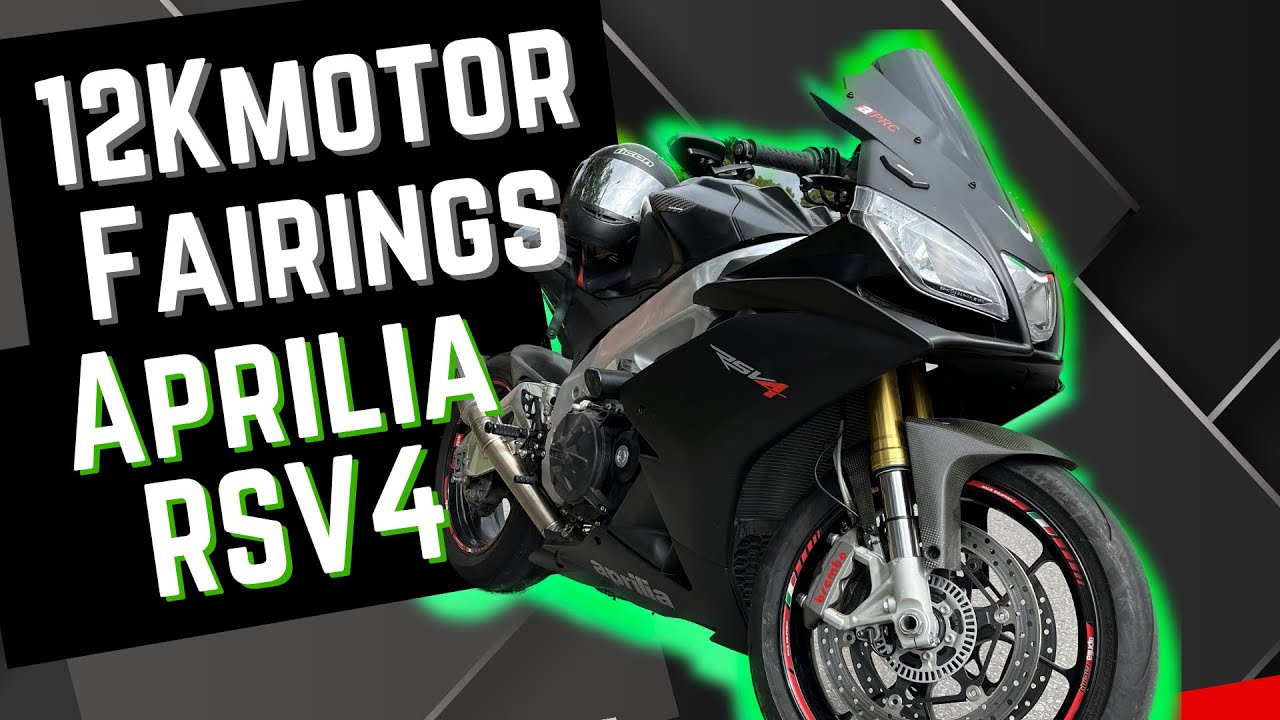 12K Motor Fairings - Installation & 1 Year Review | 2014 Aprilia RSV4