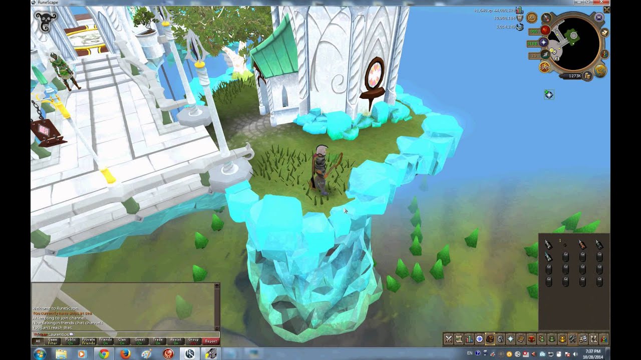 { Runescape} First crystal impling cought on video (Laurnetios)