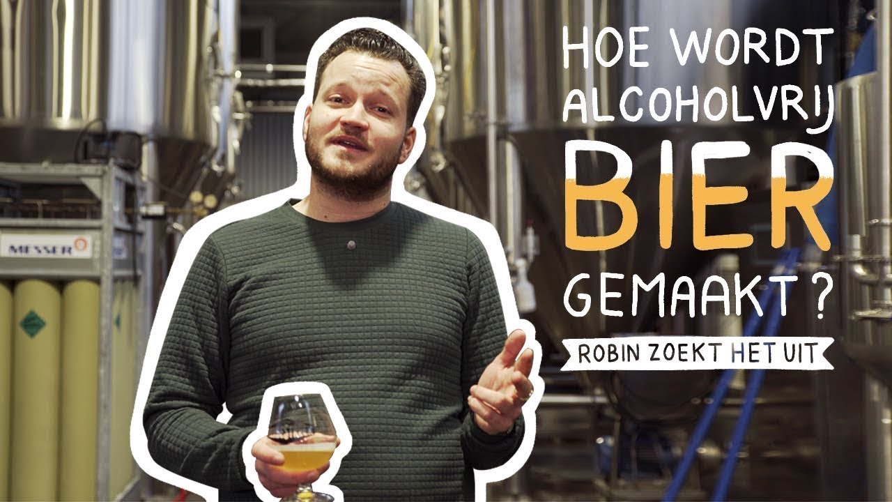 Hoe wordt alcoholvrij bier gemaakt? | Robin Zoekt Het Uit #35