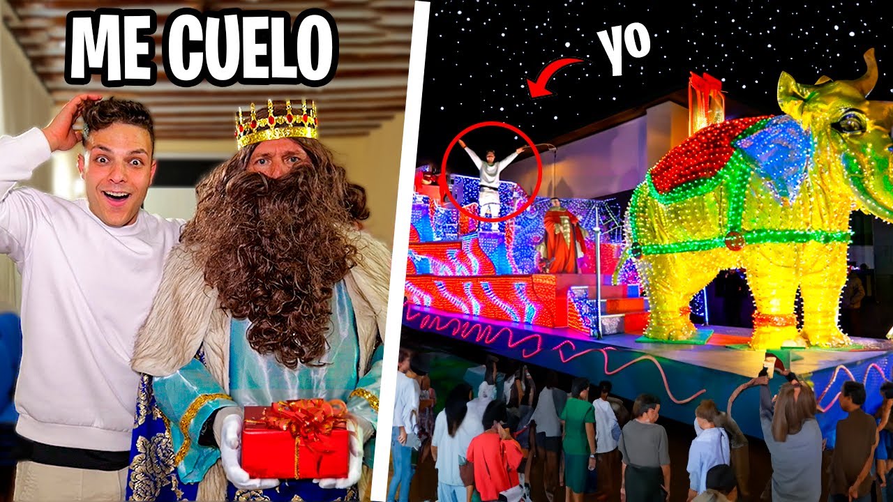 ME CUELO EN LA CABALGATA DE LOS REYES MAGOS *me pillan*