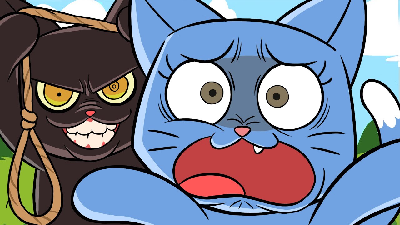 Кошка Момо действительно беспокоит!
